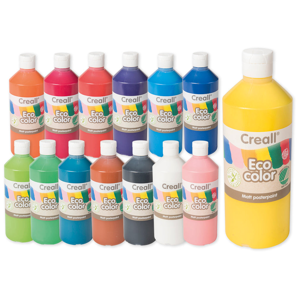 Creall Eco Color plakkaatverf primaire kleuren