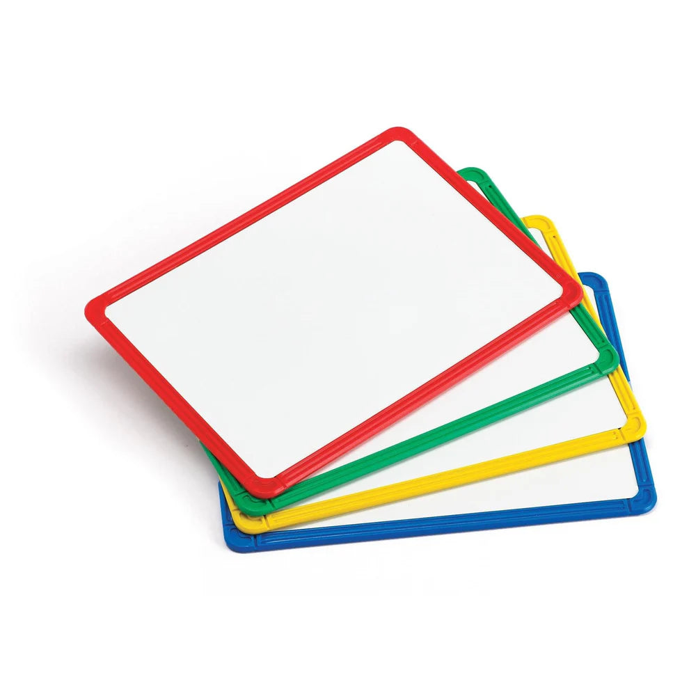 Magnetische whiteboards met kunststof frame