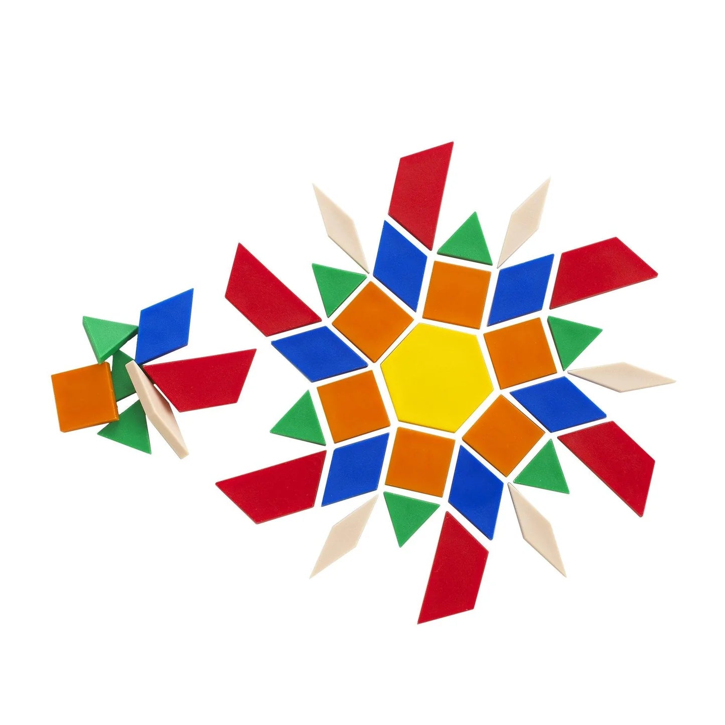 Plastic patroonblokken