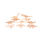 Tickit 10 houten dinosaurussen