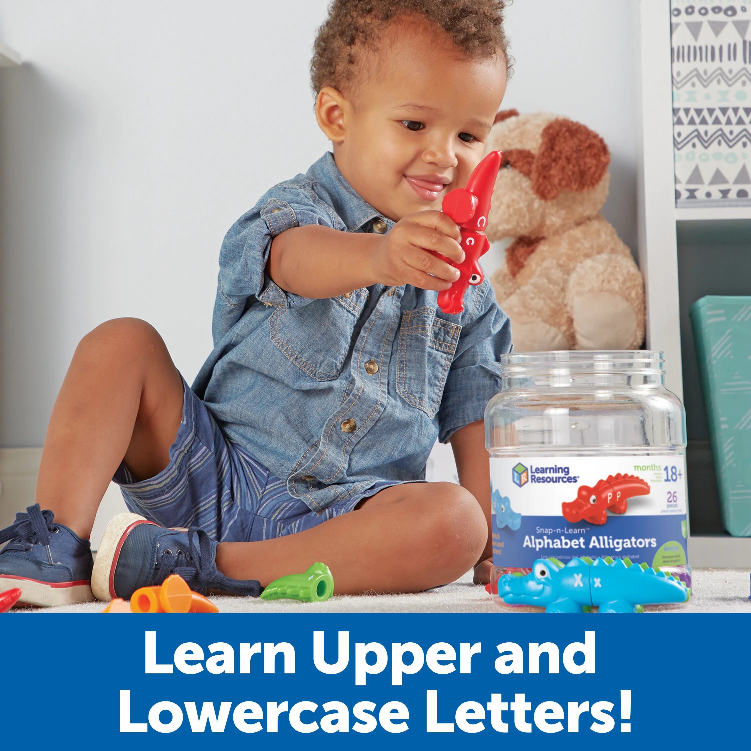 Snap-n-Learn Alphabet Alligators