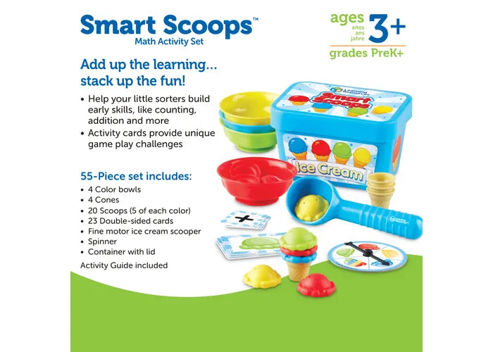 Smart Scoops Math Activity Set