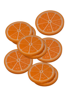 Set van 9 fruitschijfjes