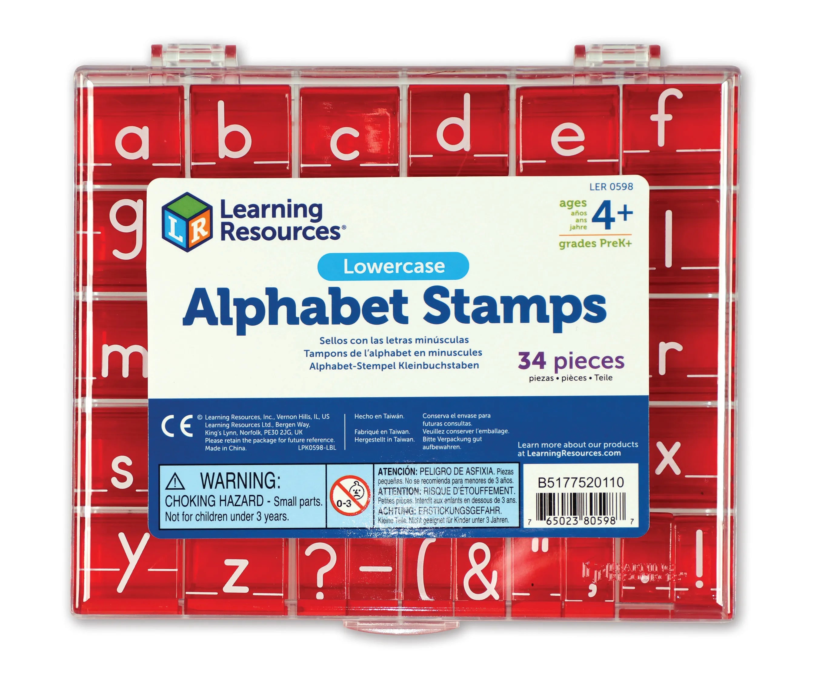Lowercase Alphabet Stamps
