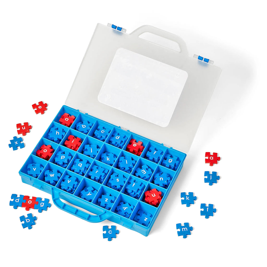 Lowercase Alphabet Puzzle Pieces