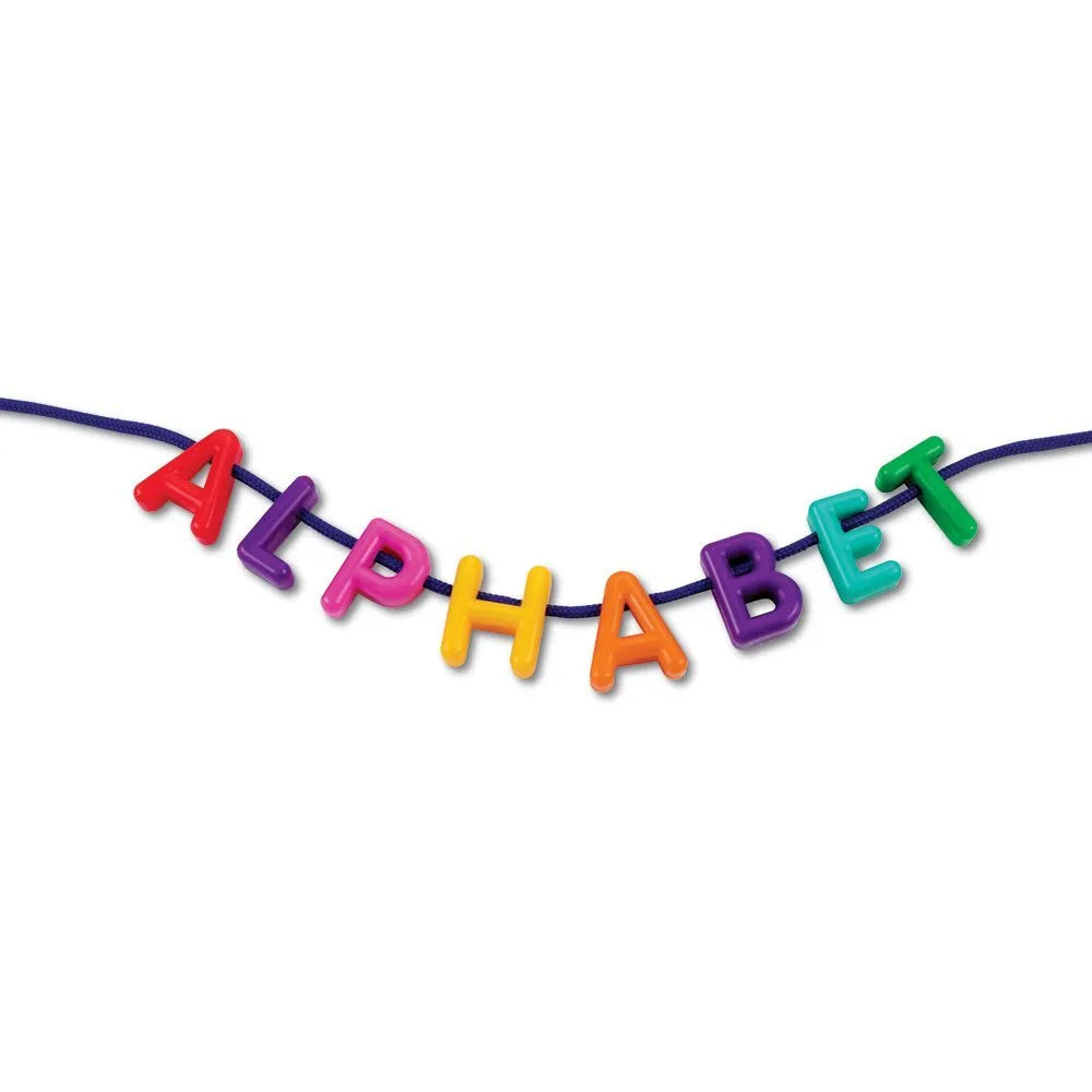Upercase Lacing Alphabet
