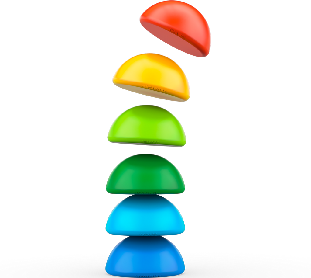 Magicube Blocks Recycled Stacking 6 pcs