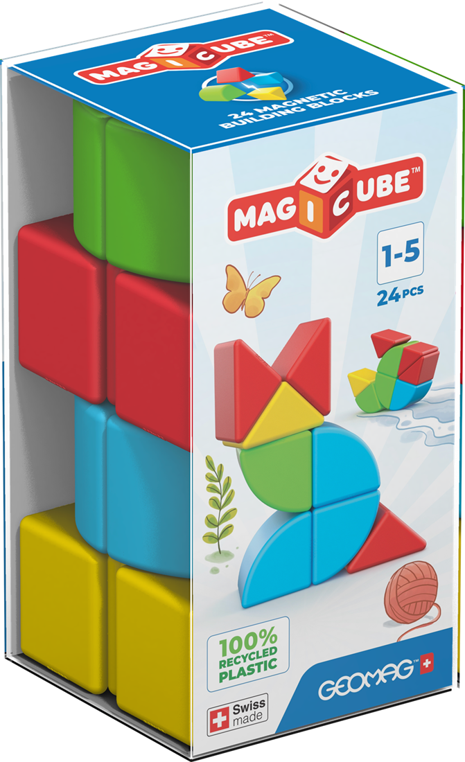 Magicube Full Color Recycled Blocks Crystal 24 pcs