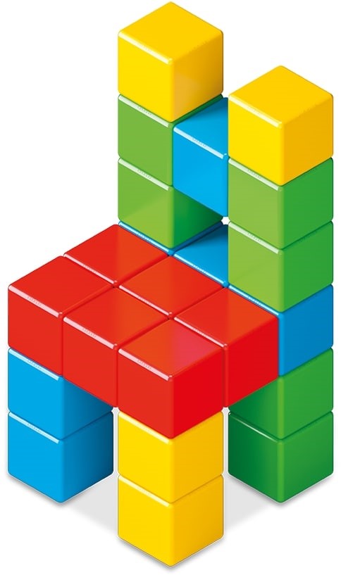 Magicube Full Color Recycled Crystal 24 pcs