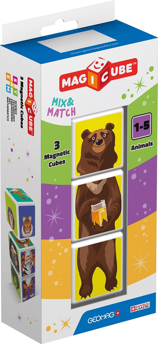 Magicube Mix & match Animals 3 pcs