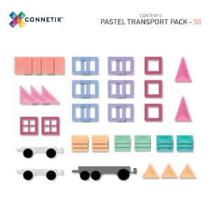 Pastel Transport Pack * 50 stuks