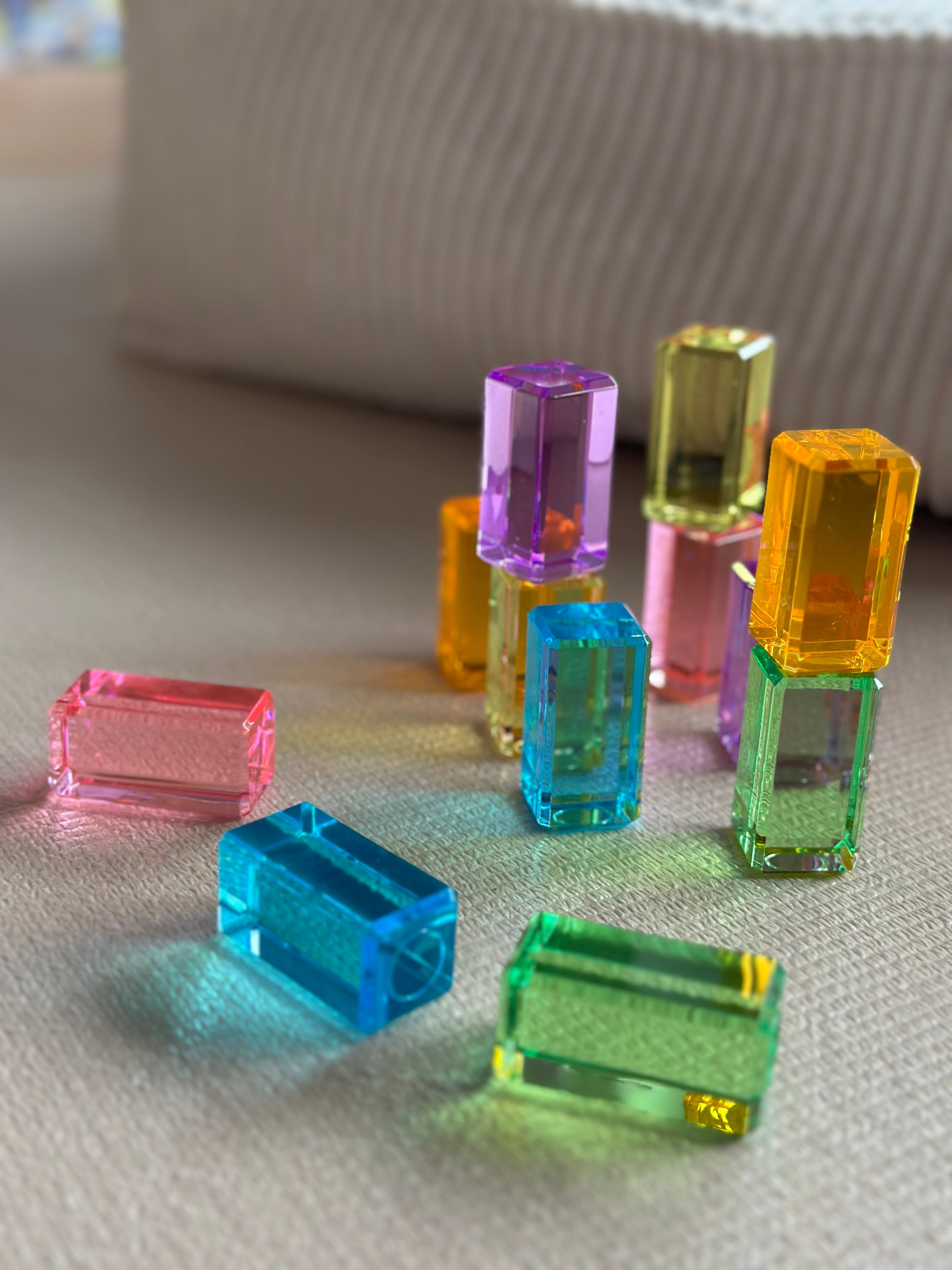 Luminous Blocks Pastel 12 Pieces