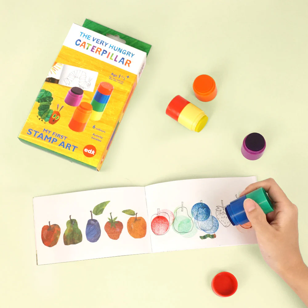 Rupsenooitgenoeg ™ Mijn eerste postzegelkunst