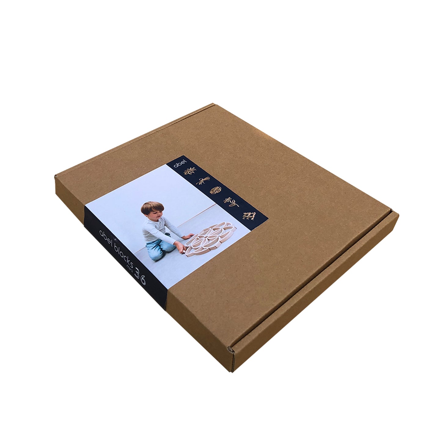 Abel blocks Mini * 36 stuks