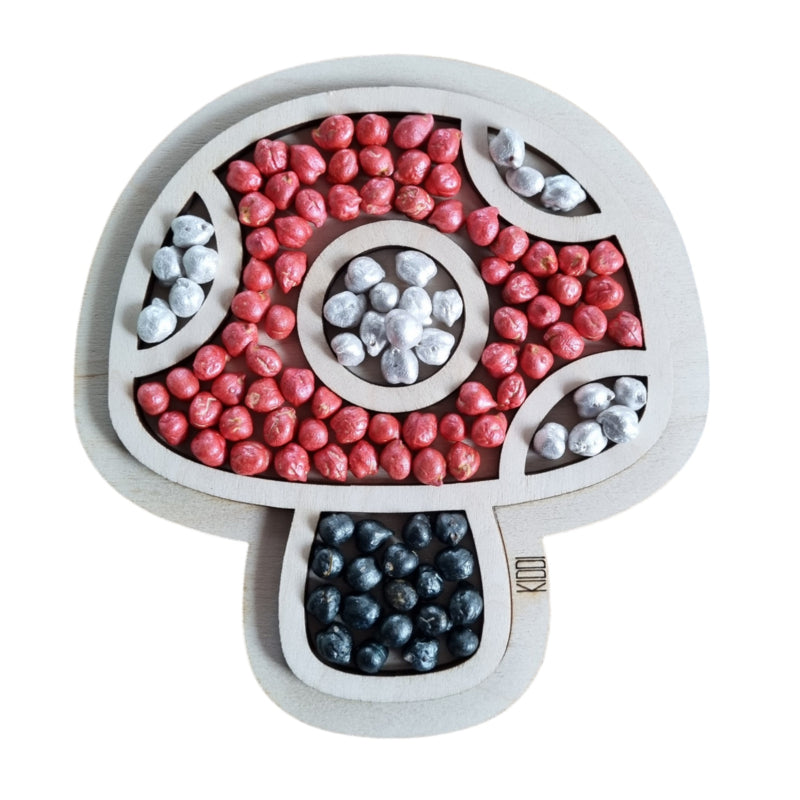 Vulvorm / speel tray paddenstoel