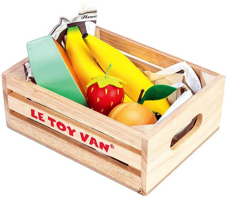 Smoothie Fruit Wooden Market Crate