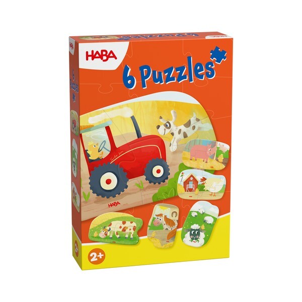 6 eerste puzzels - Boerderij