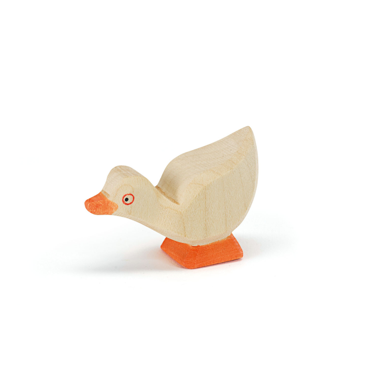 Ganzenkuiken met lage kop