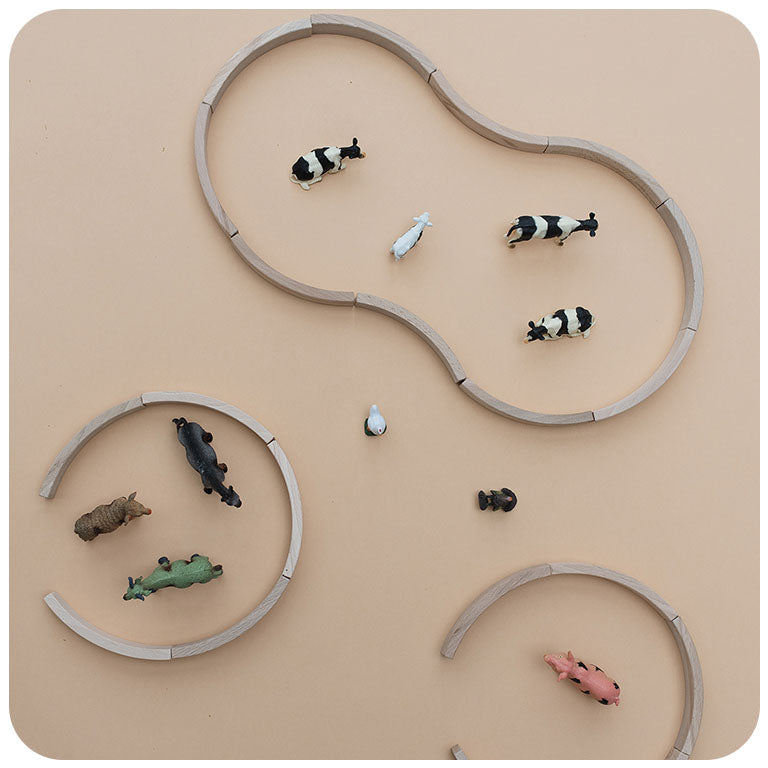 Abel blocks Mini * 36 stuks