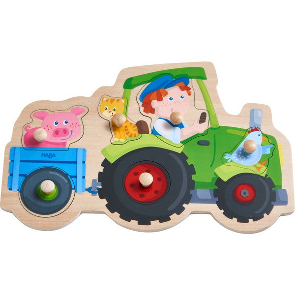 Inlegpuzzel Dolle trekkerrit