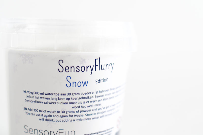 SensoryFlurry Snow Edition Mega Pot 100gram