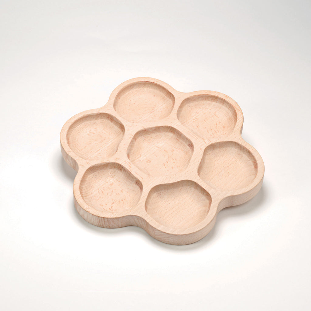 Natural Flower Tray (7 sections)