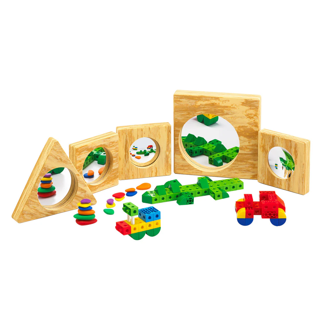 Wooden Foam Pony Mirrors