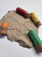 Emotie rol & zeef set