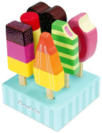 Wooden Ice Lollies Popsicles