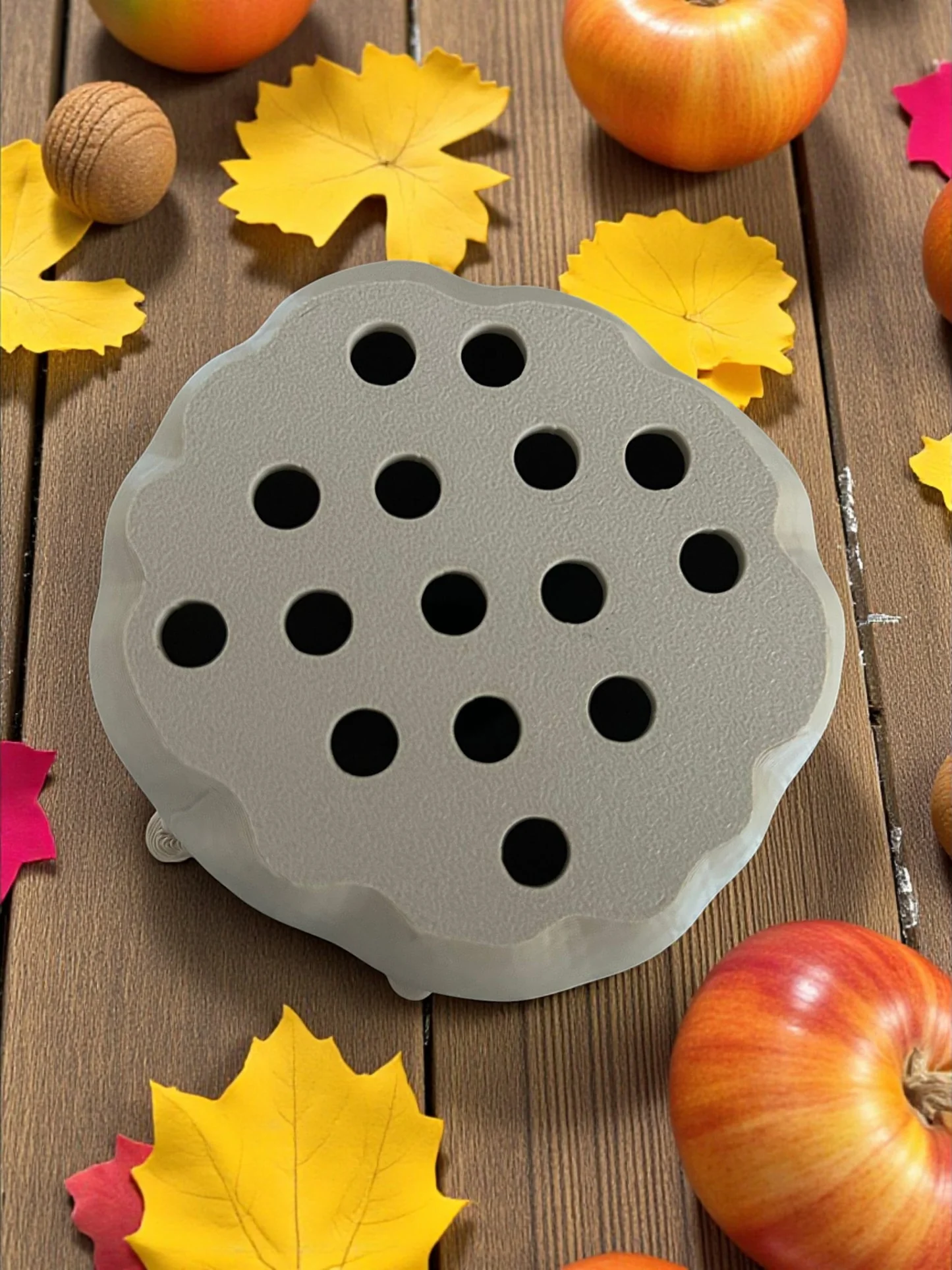 Vulvorm jute zak zeef