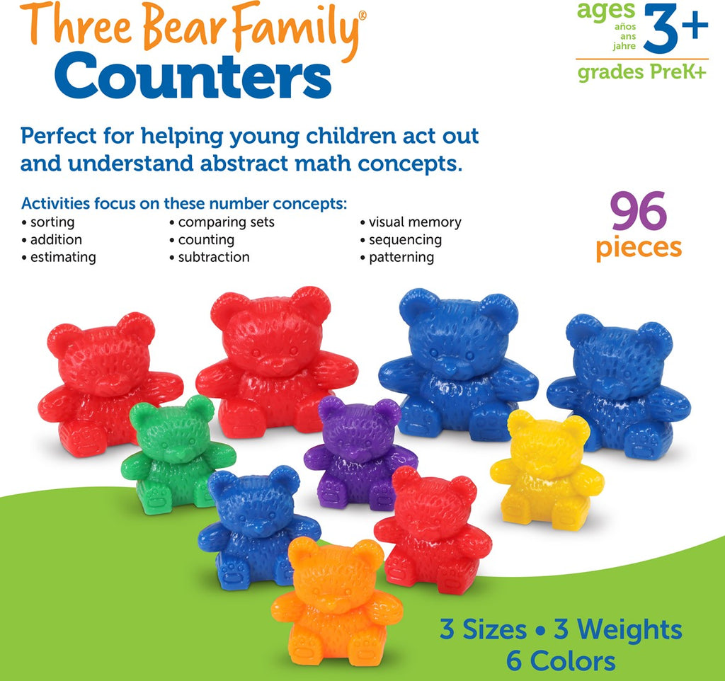Three Bear Family® Counters