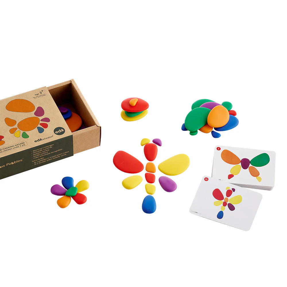 Busy Play® Mini Rainbow Pebbles