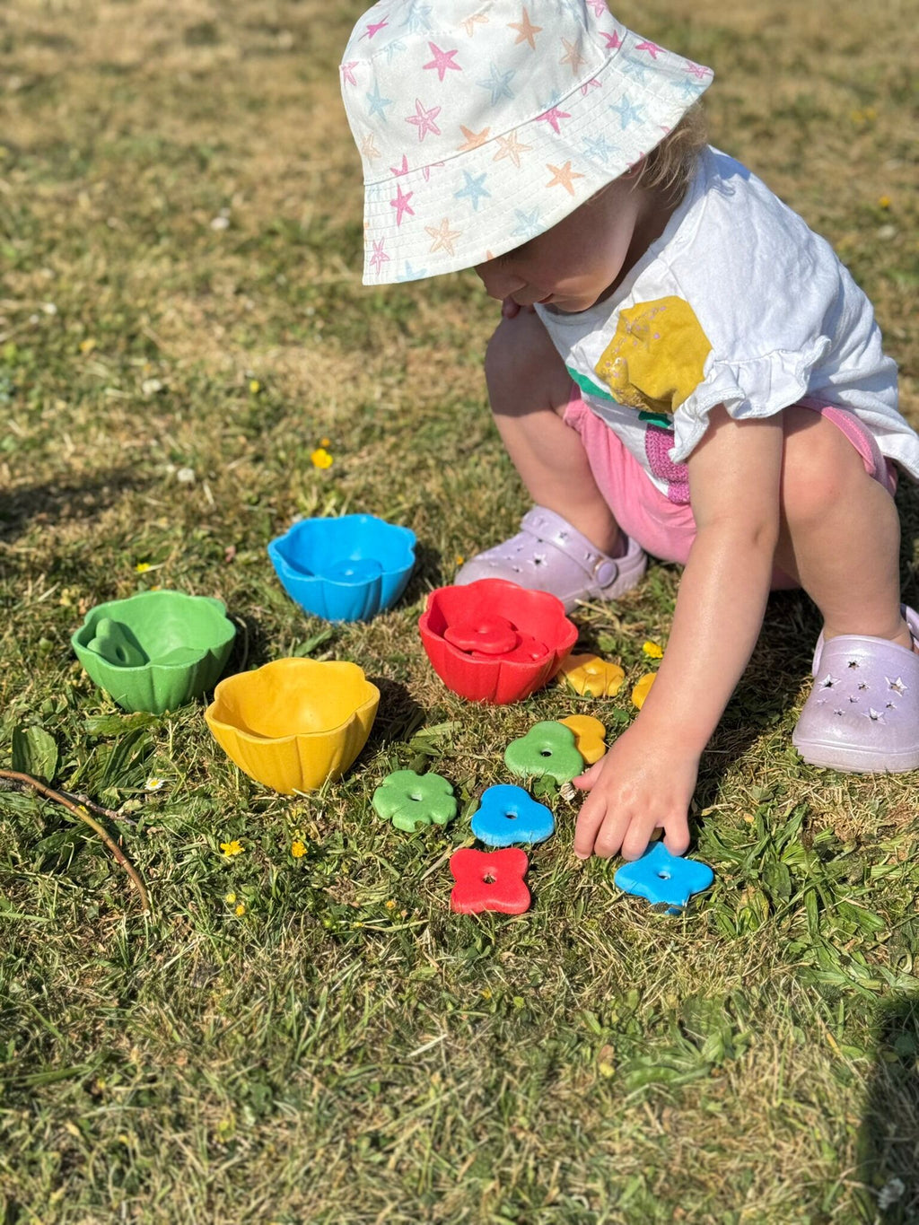Flower Stones and bowls