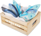 Market Fish Wooden Play Food Crate