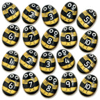Number Stones Honey Bee