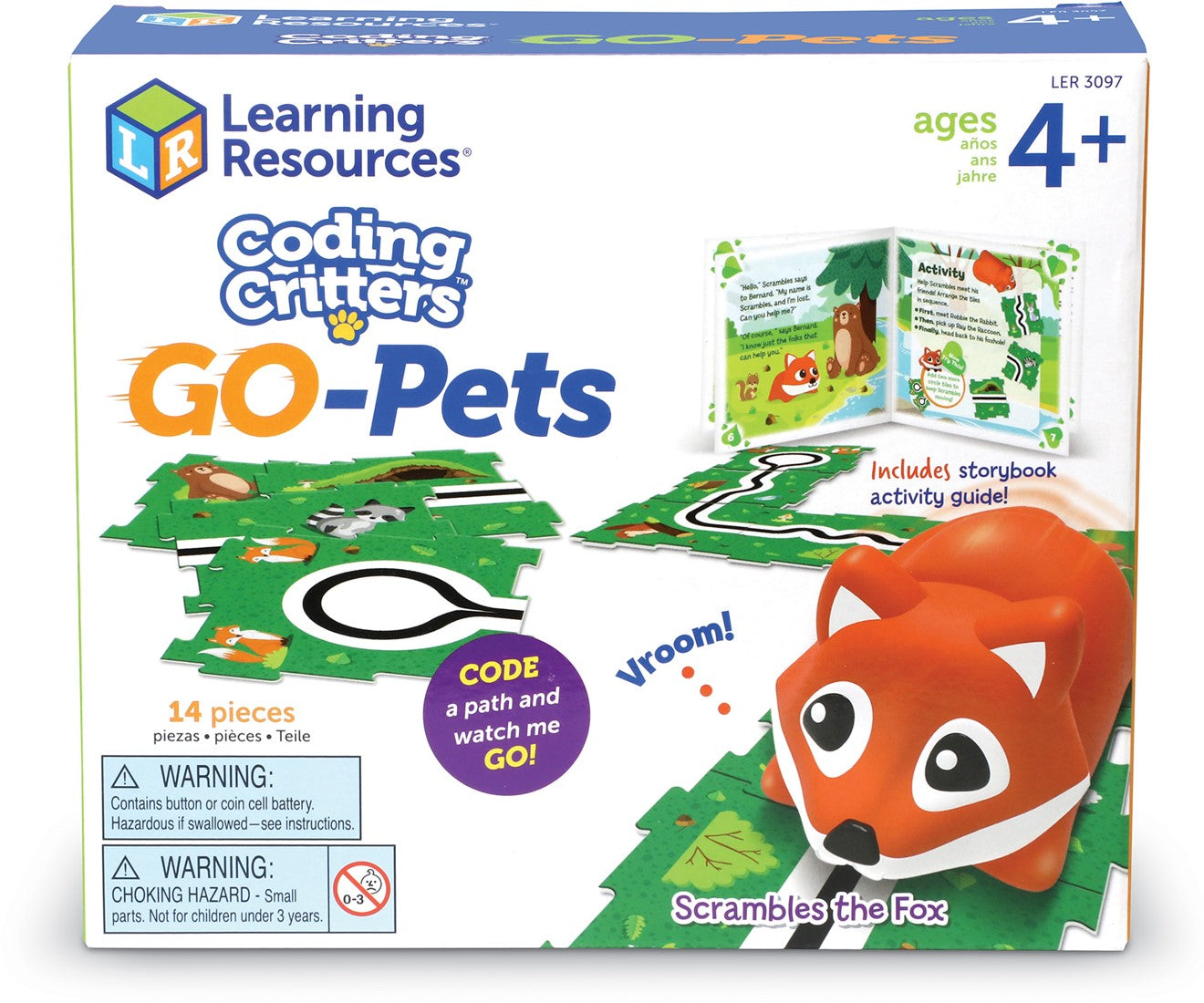 oding Critters® Go-Pets: Scrambles The Fox