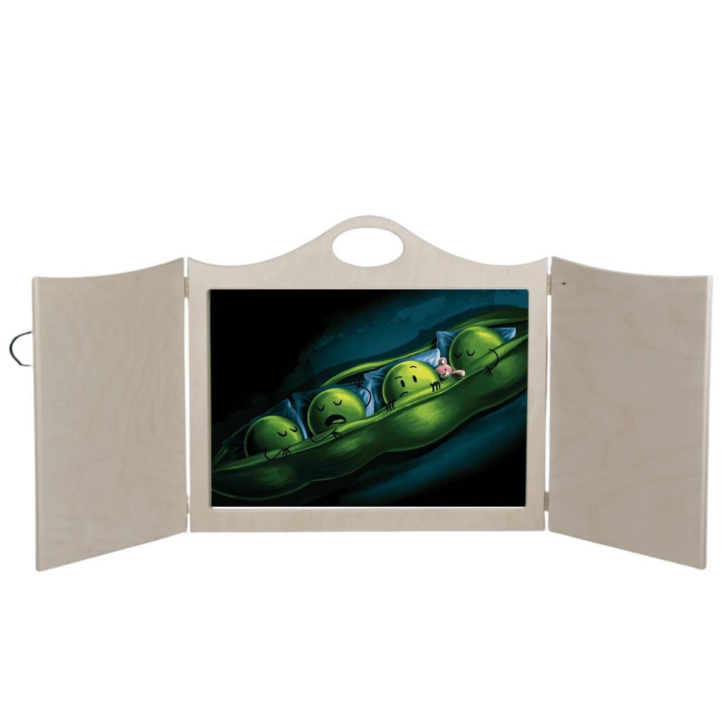 Vertelplaten Erwtjes in de ruimte