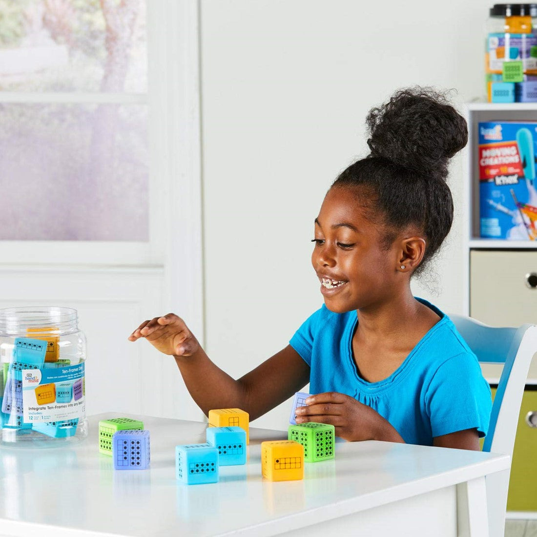 Dobbelsteen met getalbeelden* 12