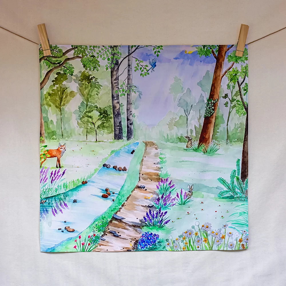 Wondercloth A walk in the forest