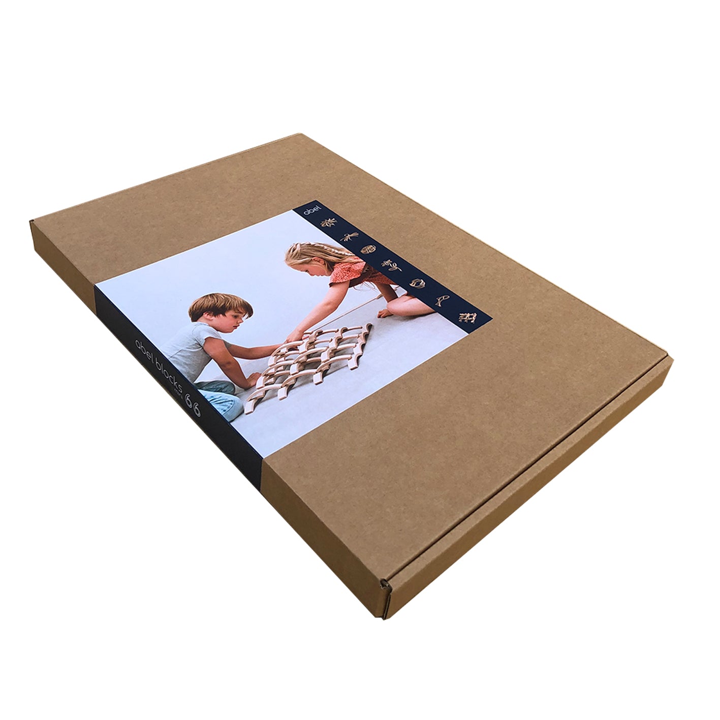 Abel blocks Mini * 66 stuks