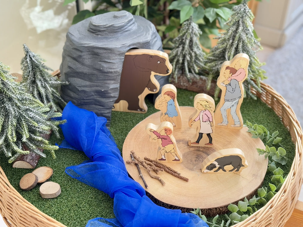 Wooden Character Set We’re Going on a Bear Hunt