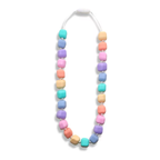 Prinses op de erwt ketting pastel regenboog (Medium)