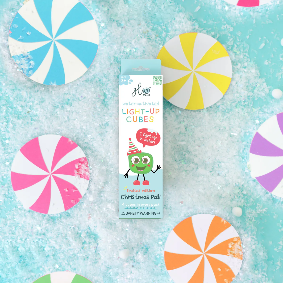 Light up cubes Christmas