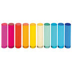 Acryl cilinders 10 x 2,5 cm set van 10