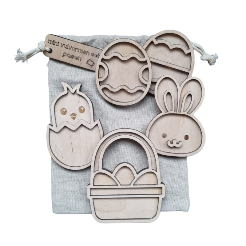 Mini vulvormen set Pasen