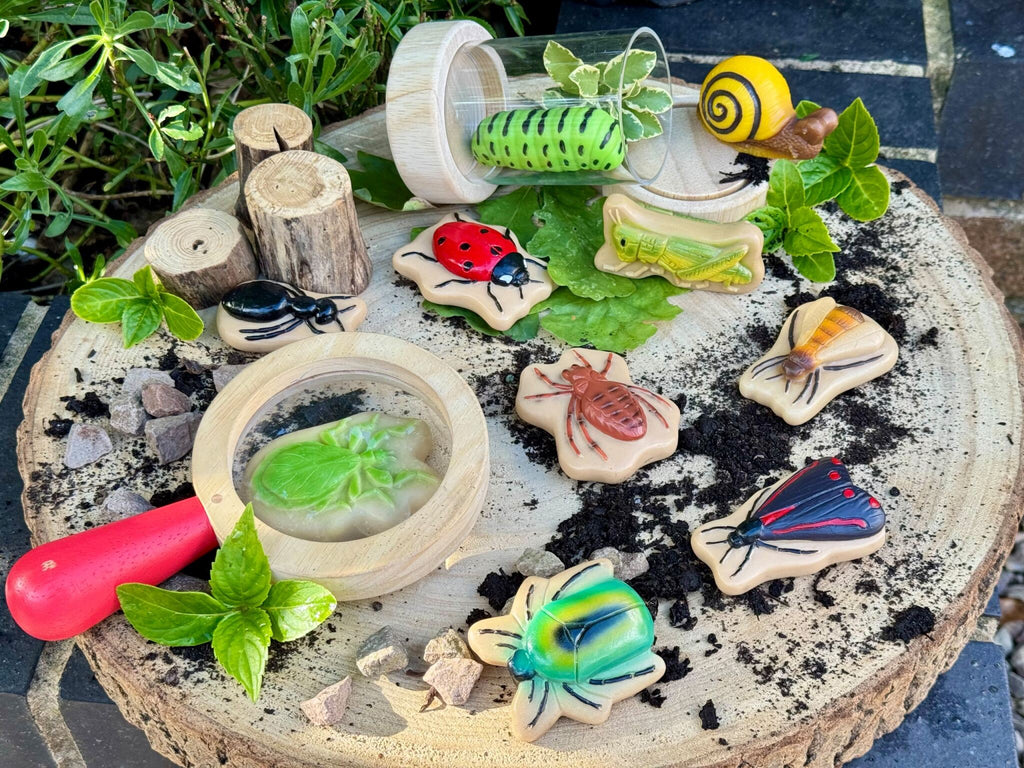 Sensory Play Stones Bugs