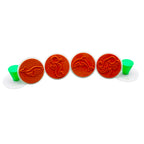 Zee dieren stempel set van 6