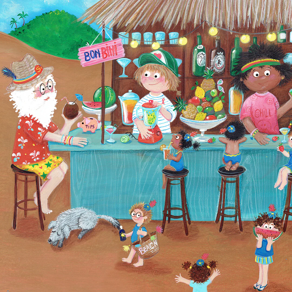 De Spiekpietjes eiland in zicht