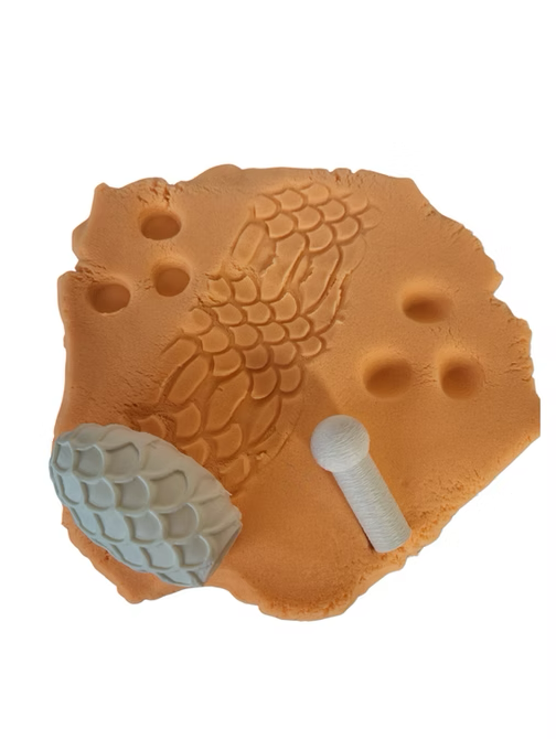 Paddenstoelrollers * 3 stuks