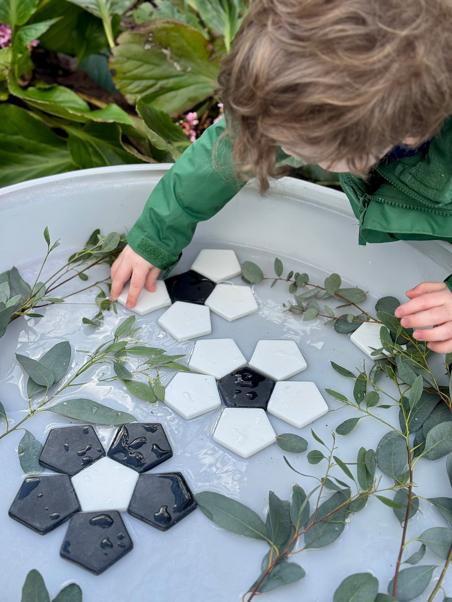 Patterning Pentagons